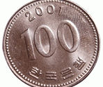 100ウォン